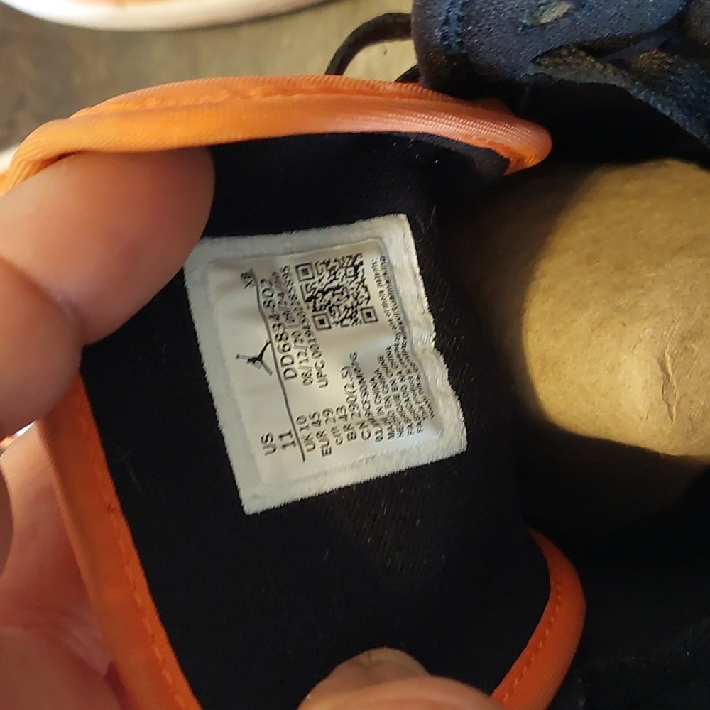 Nike Jordan 1 Mid Se Turf Orange/Black Men's 11 - Picture 10 of 12